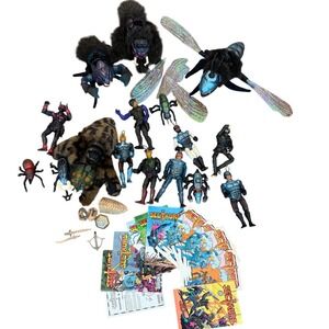 Vintage Rare 1985 Coleco Sectaurs Warriors of Symbion Action Figure Creature lot